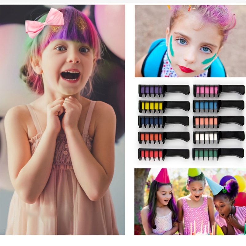 10 Colors/set ABS Non-toxic On - Hair Care Lotion recension och pris
