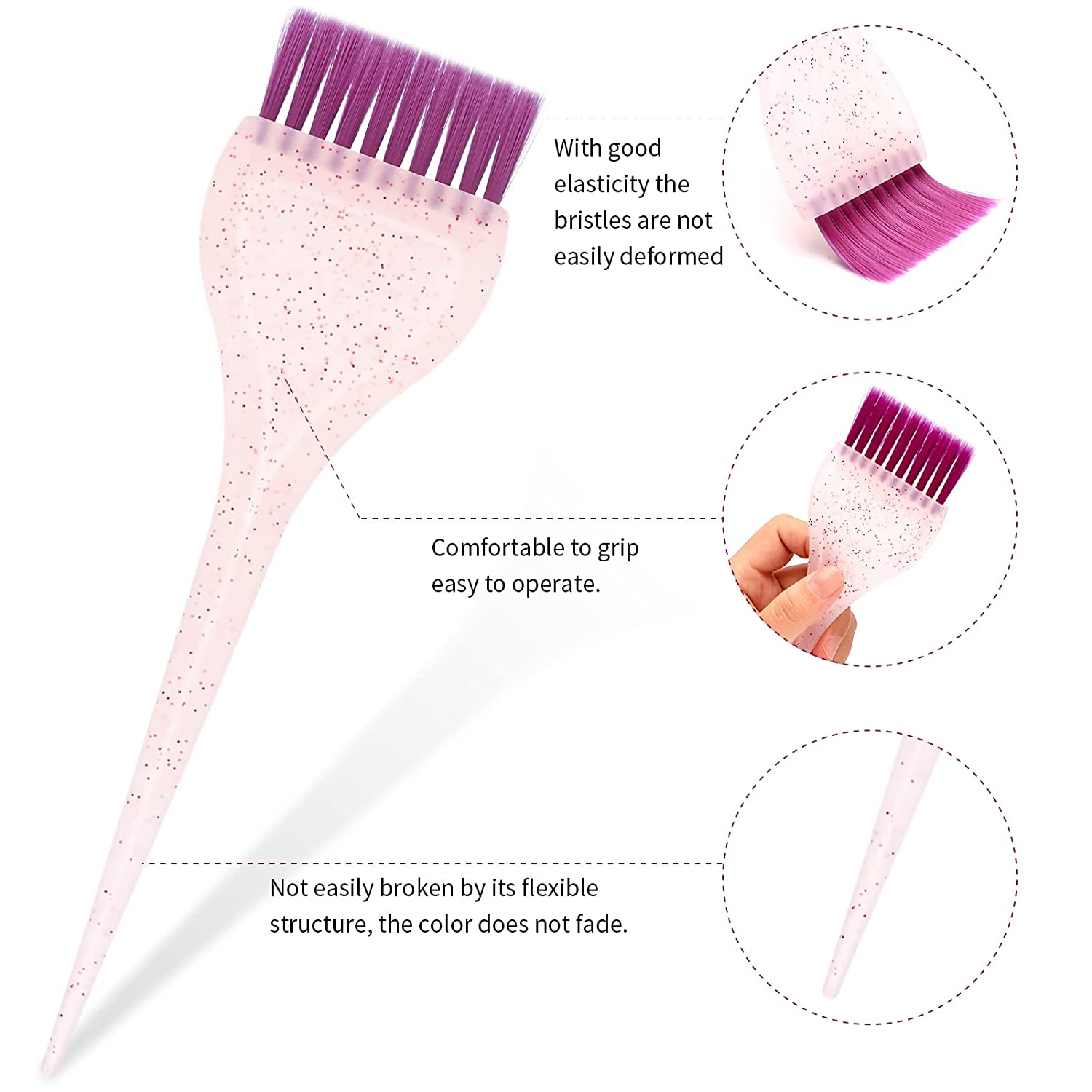 Professional Dye Hair Brush Sa - Hair Care Lotion recension och pris