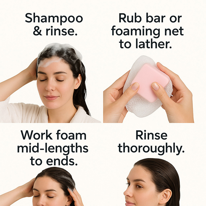 Castor Oil Conditioner Soap Ba - Hair Care Products recension och pris